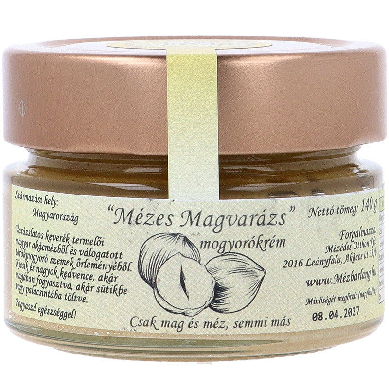 Mézes Magvarázs - Mogyorókrém akácmézzel 140g (Mézbarlang)
