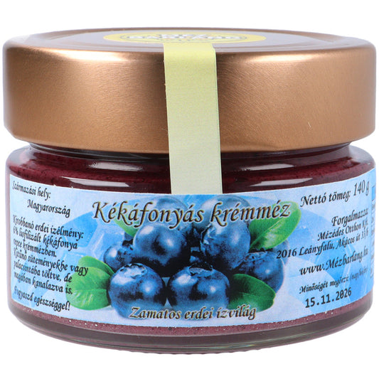 Kékáfonyás krémméz 140g (Mézbarlang)