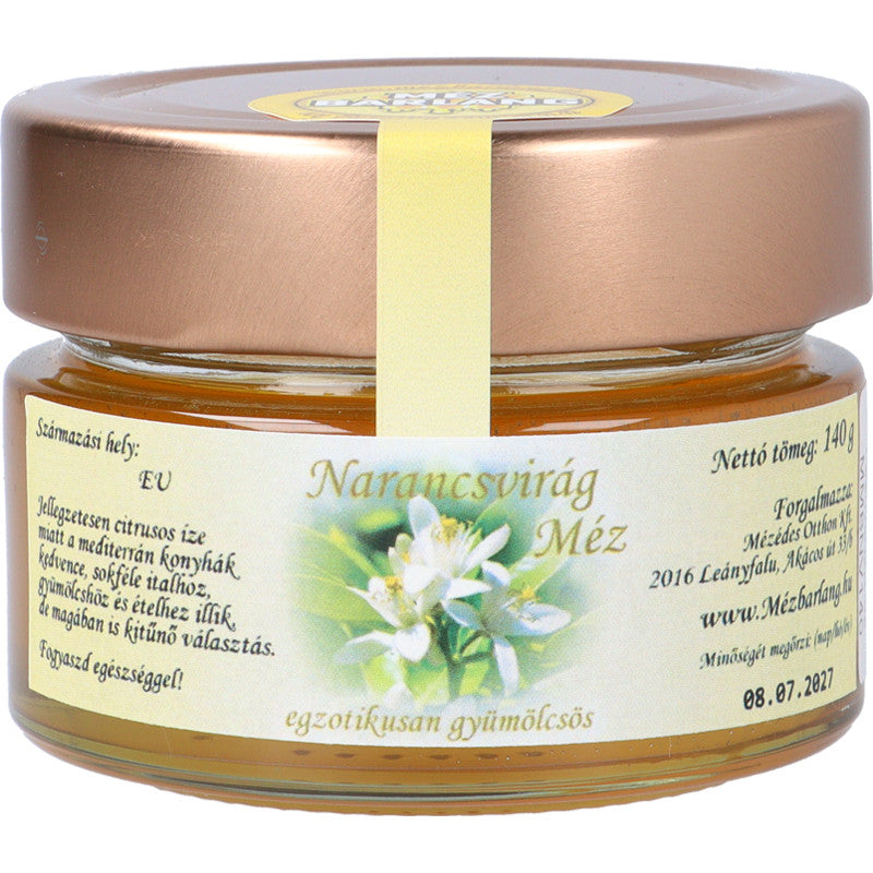 Narancsvirág méz 140g (Mézbarlang-Spanyolország)